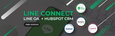 Webinar LINE Connect LINE OA HubSpot CRM Full