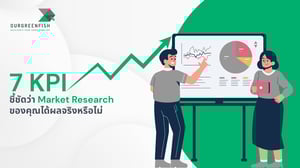 7 KPI ที่ชี้ชัดว่า Market Research ของคุณได้ผลจริงหรือไม่