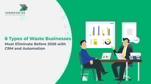 8 Wastes to Eliminate Before 2026 Using CRM & Automation