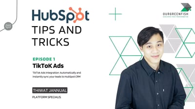 Tips and Tricks ep1 Tiktok Ads Automatically Sync Your Lead to HubSpot