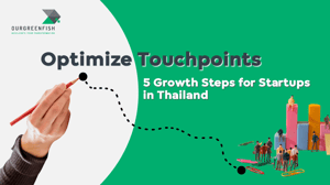 Optimize Touchpoints : 5 Growth Steps for Startups in Thailand
