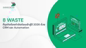 8 Waste ที่ธุรกิจต้องกำจัดก่อนเข้าสู่ปี 2026 ด้วย CRM และ Automation