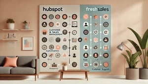 HubSpot vs Freshsales : ใครคือผู้ชนะในการจัดการลูกค้าและการขายสำหรับธุรกิจขนาดเล็กถึงขนาดกลาง?