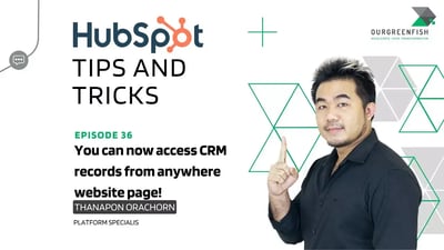 Tips and tricks ep36 You can now Access CRM Records from Anywhere Website Page