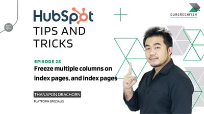 Tips and tricks ep28 Freeze Multiple Columns on Index Pages