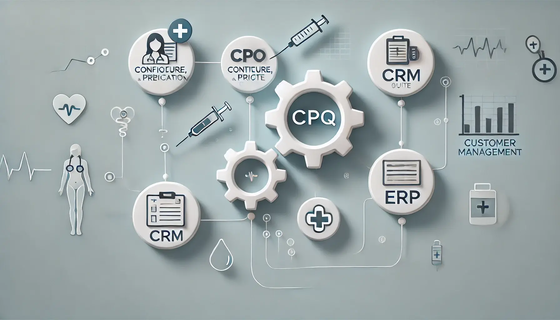 การรวม CPQ กับระบบ CRM และ ERP