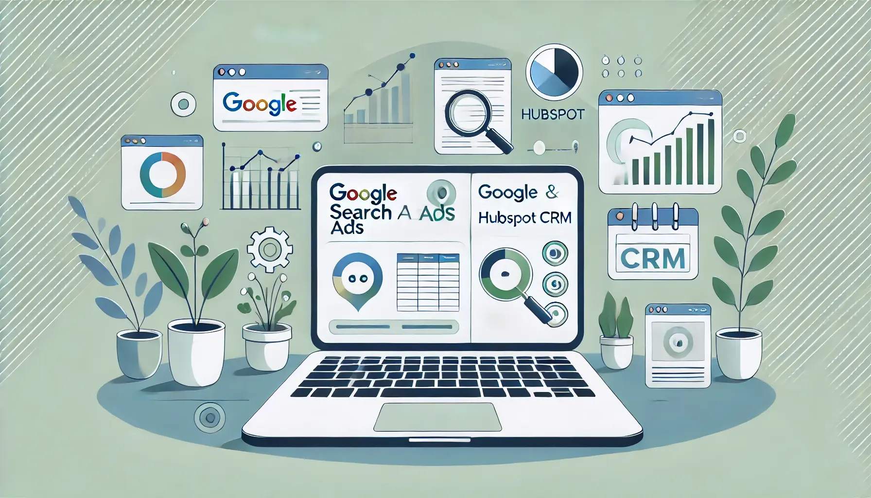 Google search amd hubspot crm